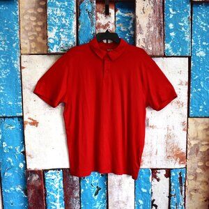 Men's Old Navy Active CloudMotion Polo Short Sleeve LARGE Robbired NEW